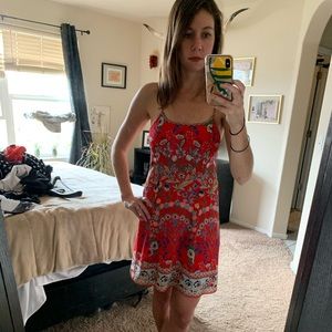 Alice + Olivia Floral Mini Dress